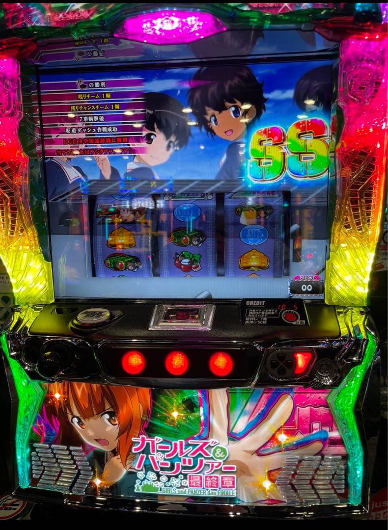 スマスロ ガルパン最終章 実機！ 選べるオプション多数！　送料無料！