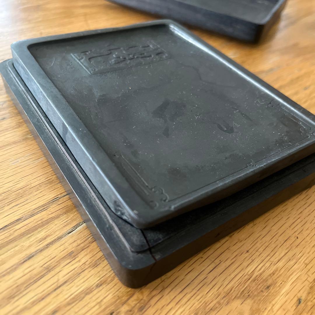 硯　木箱入り
