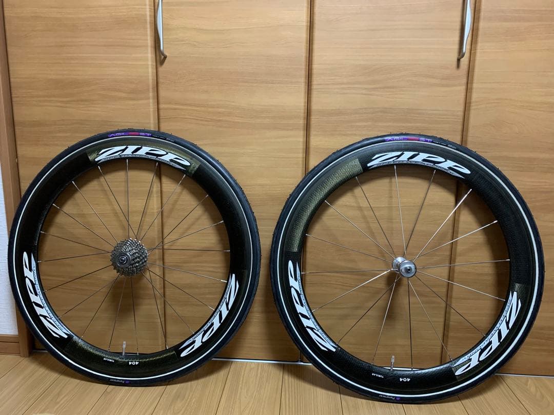 ＺＩＰＰ４０４ チューブラー　シマノ１０Ｓ　フレ調整済