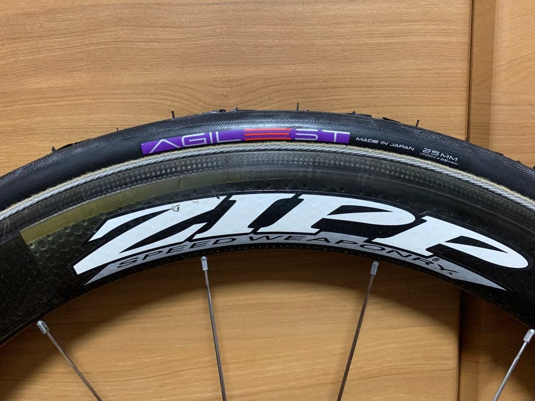 ＺＩＰＰ４０４ チューブラー　シマノ１０Ｓ　フレ調整済