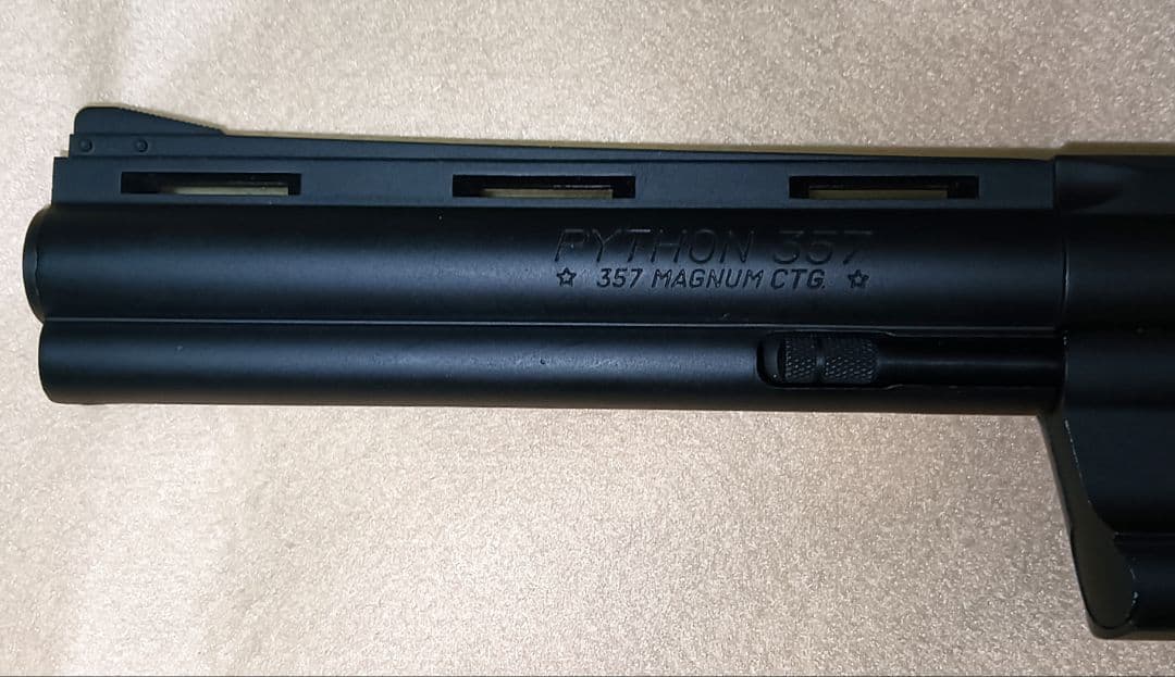 東京マルイ コルトパイソン .357mag 6インチ ガスガン 現状品
