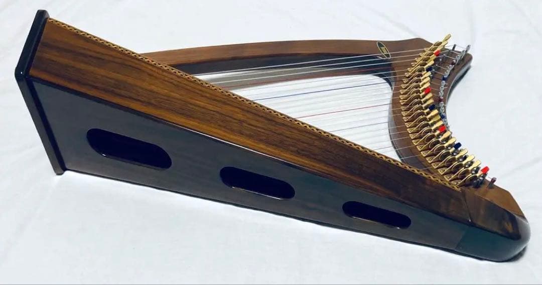 AOYAMA 25S 青山ハープ 25弦 コンパクト ノンペダル 軽量 ケース付
