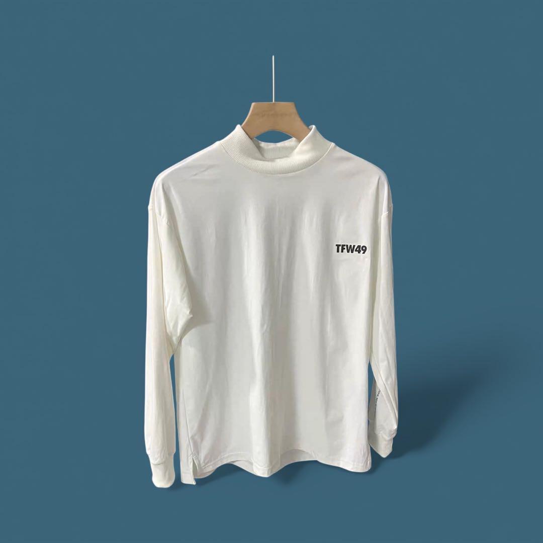 TFW49 ホワイト長袖カットソー サイズM