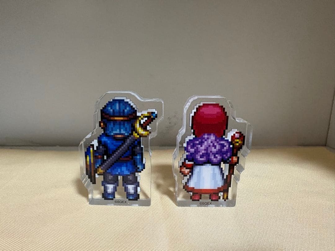 ドラゴンクエストⅠ.Ⅱ アクリルブロック 勇者 ローラ姫 ロトの子孫 勇者セット