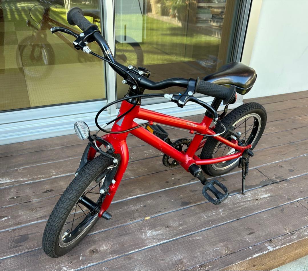 RITE WAY ライトウェイ　ZIT16 16インチ　赤　マットレッド