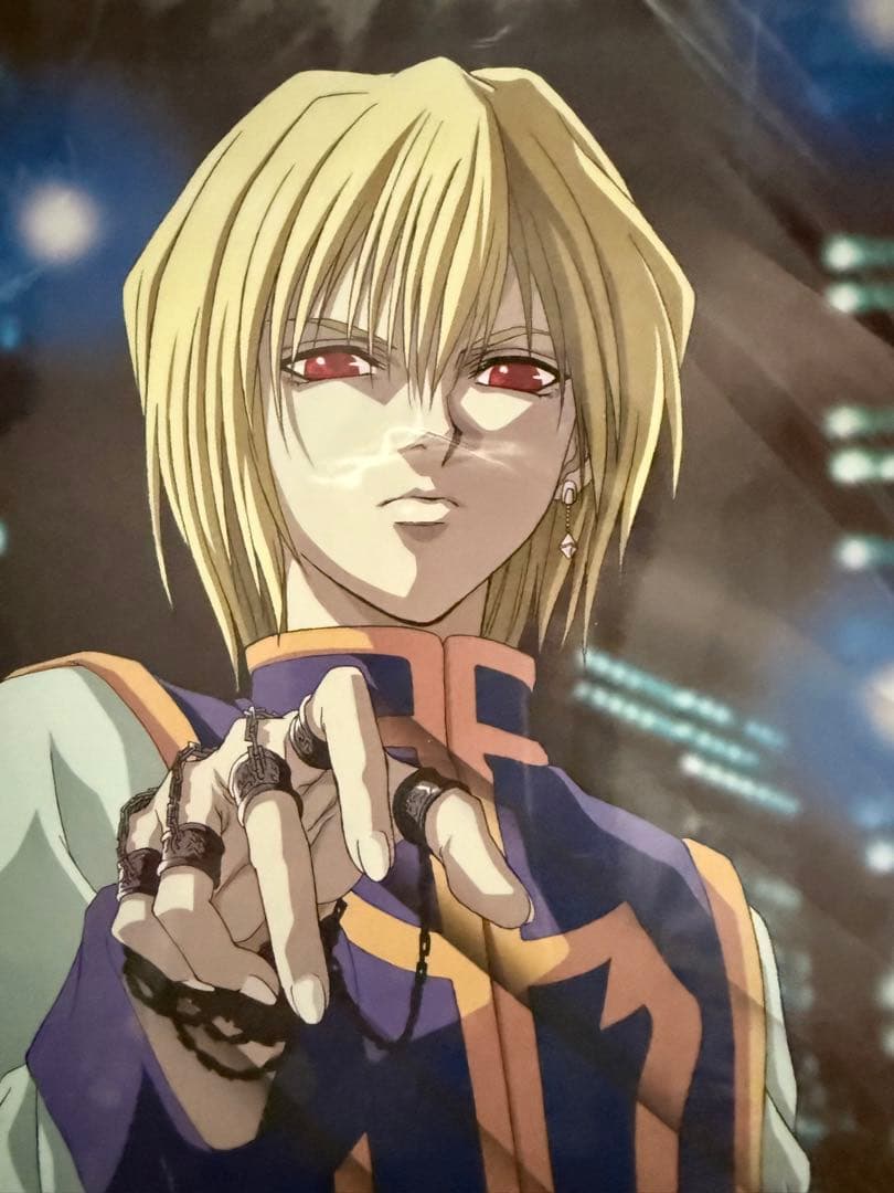 HUNTER×HUNTER クラピカ　クリスタルシート（ポートレート）