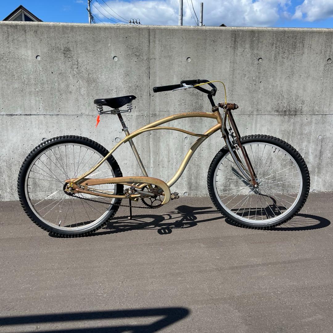 送料無料◾️GT DYNO ビーチクルーザー 自転車 車体 スプリンガー