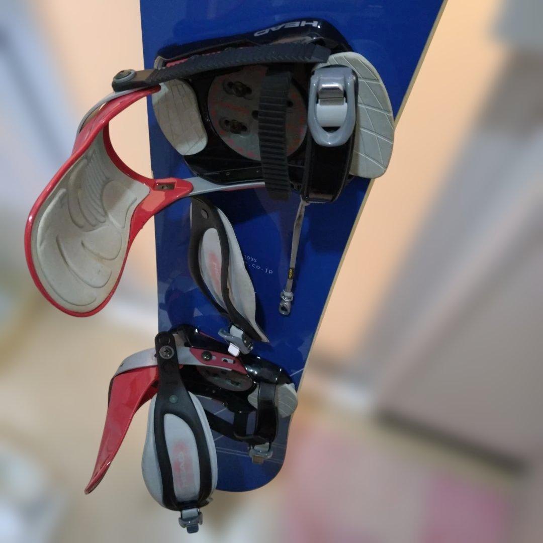 Ice Age PHAT スノーボード 青 バインディング赤