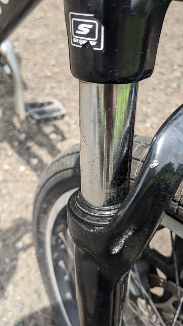 ルイガノMV5FS ブラック BMX 自転車