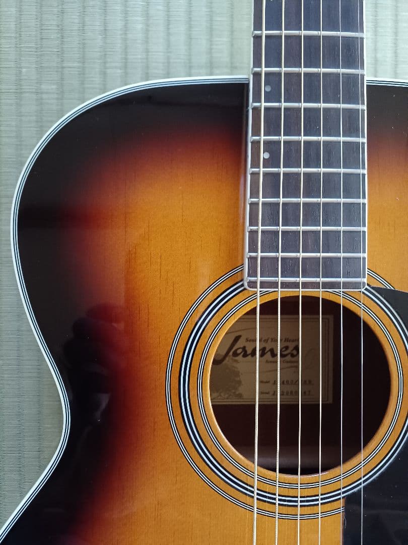 【送料込】【美品】James　JF400TSB　島村楽器　トップ単板　整備済