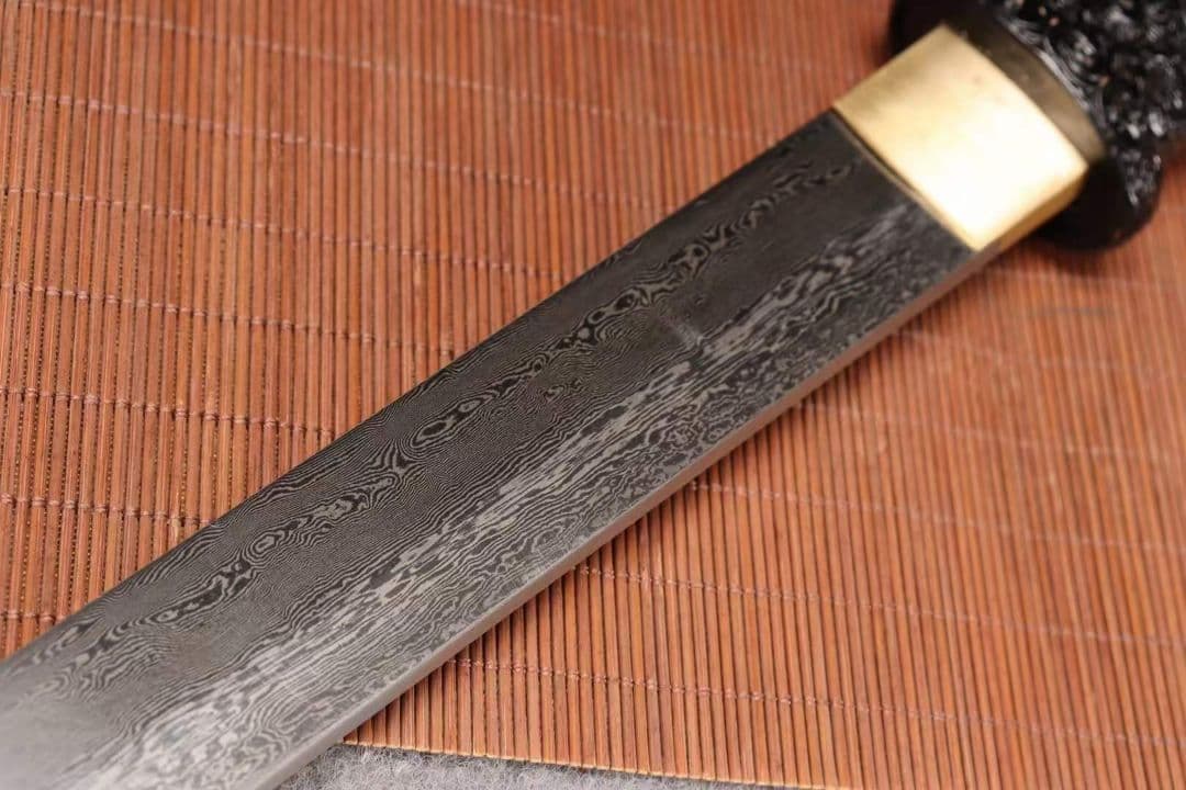 【黒木祥龍唐刀】古兵器 武具　刀装具　日本刀　模造刀 居合刀