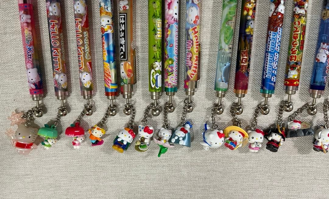 ご当地キティ　ボールペン　シャーペン　平成レトロ　81本