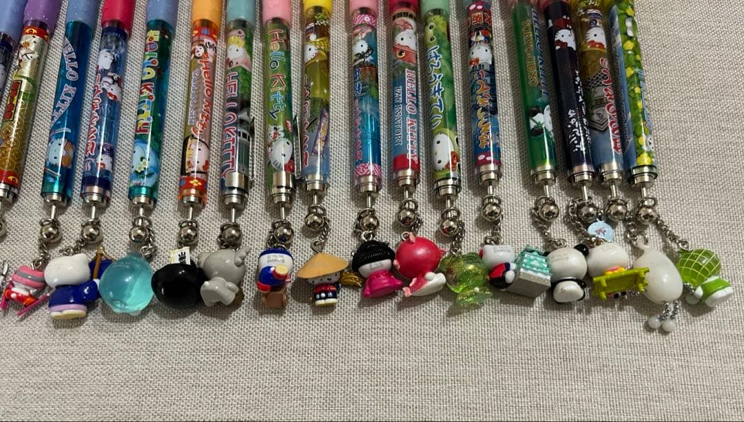 ご当地キティ　ボールペン　シャーペン　平成レトロ　81本