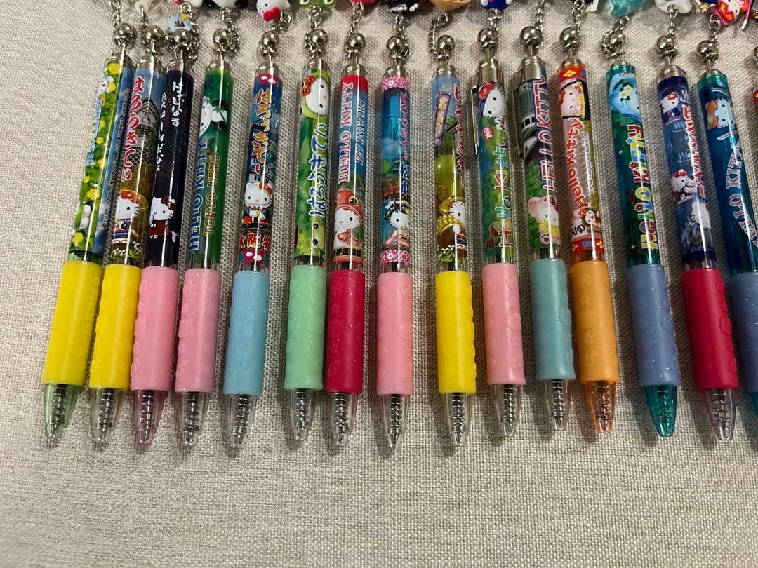 ご当地キティ　ボールペン　シャーペン　平成レトロ　81本