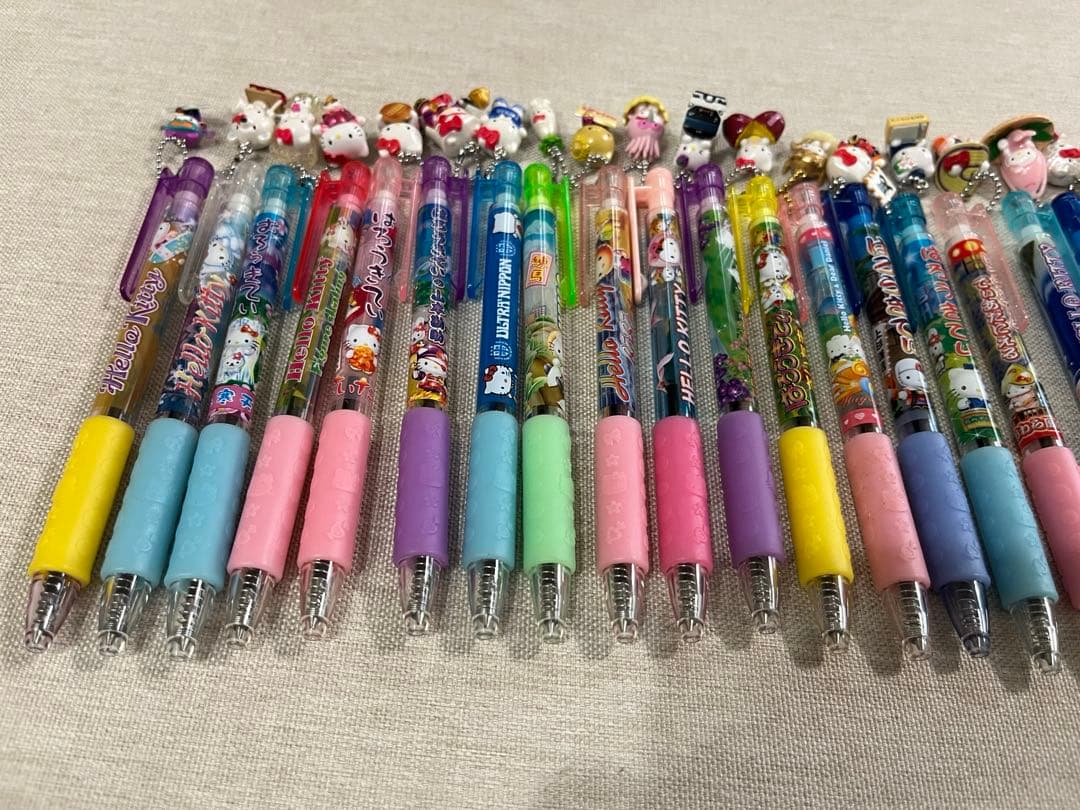 ご当地キティ　ボールペン　シャーペン　平成レトロ　81本