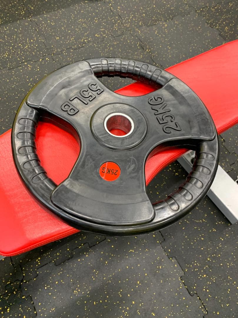 50mm 3グリップラバープレート155㎏セット