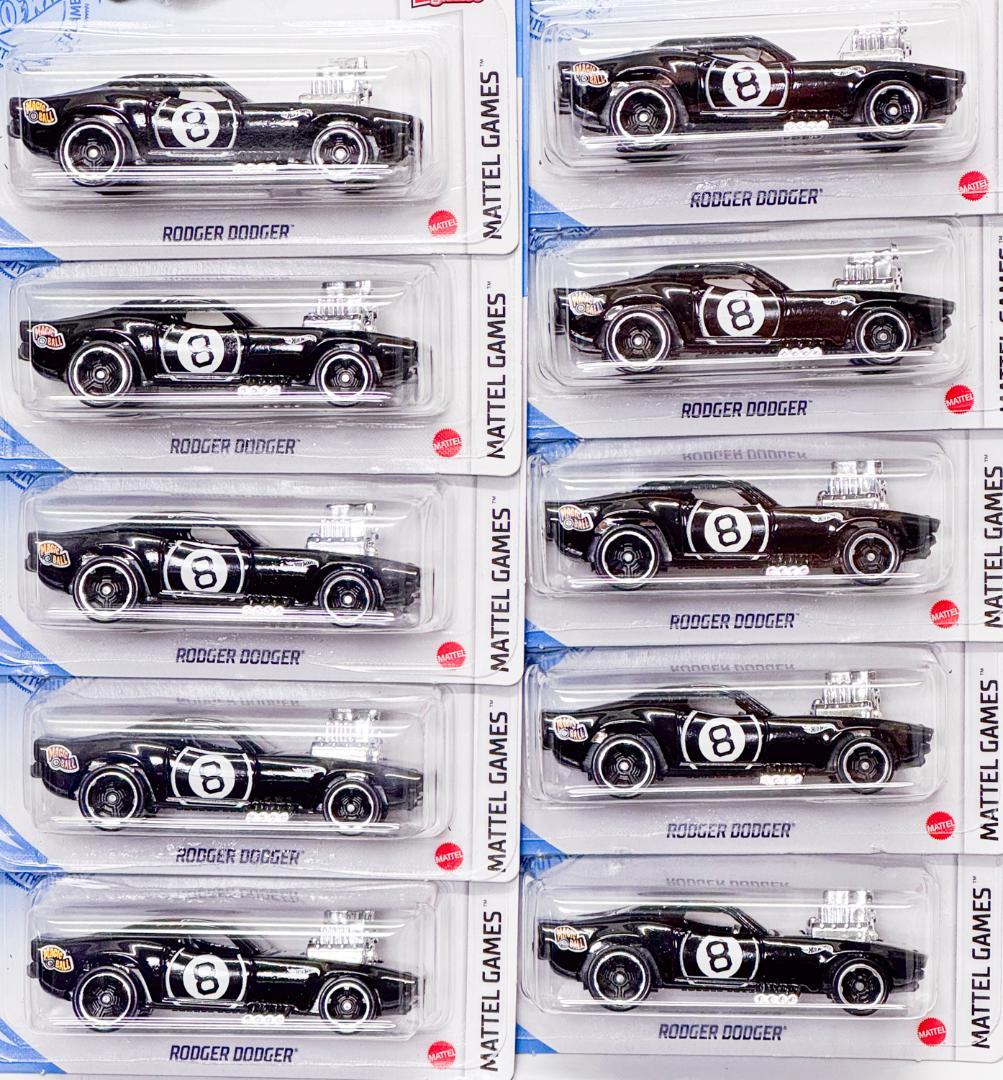 ホットウィール★ROGER DODGER★8 BALL★ロジャードジャー 10台