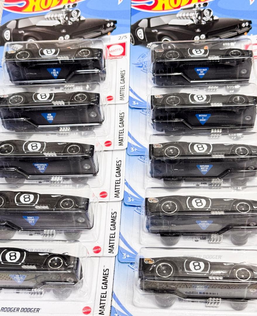 ホットウィール★ROGER DODGER★8 BALL★ロジャードジャー 10台