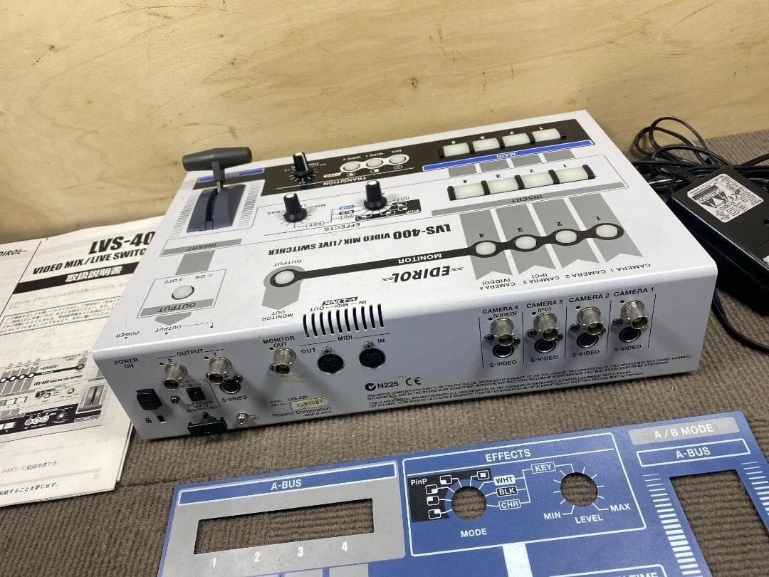 Roland Edirol LVS-400 ビデオミキサー 4チャンネル