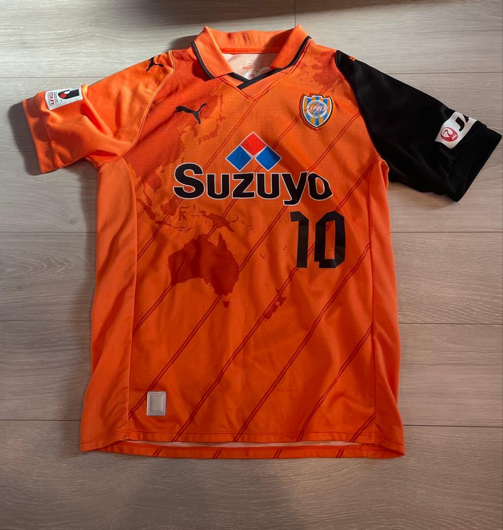 エスパルス　2013 ホーム　ユニフォーム　10 河井　サイン入り