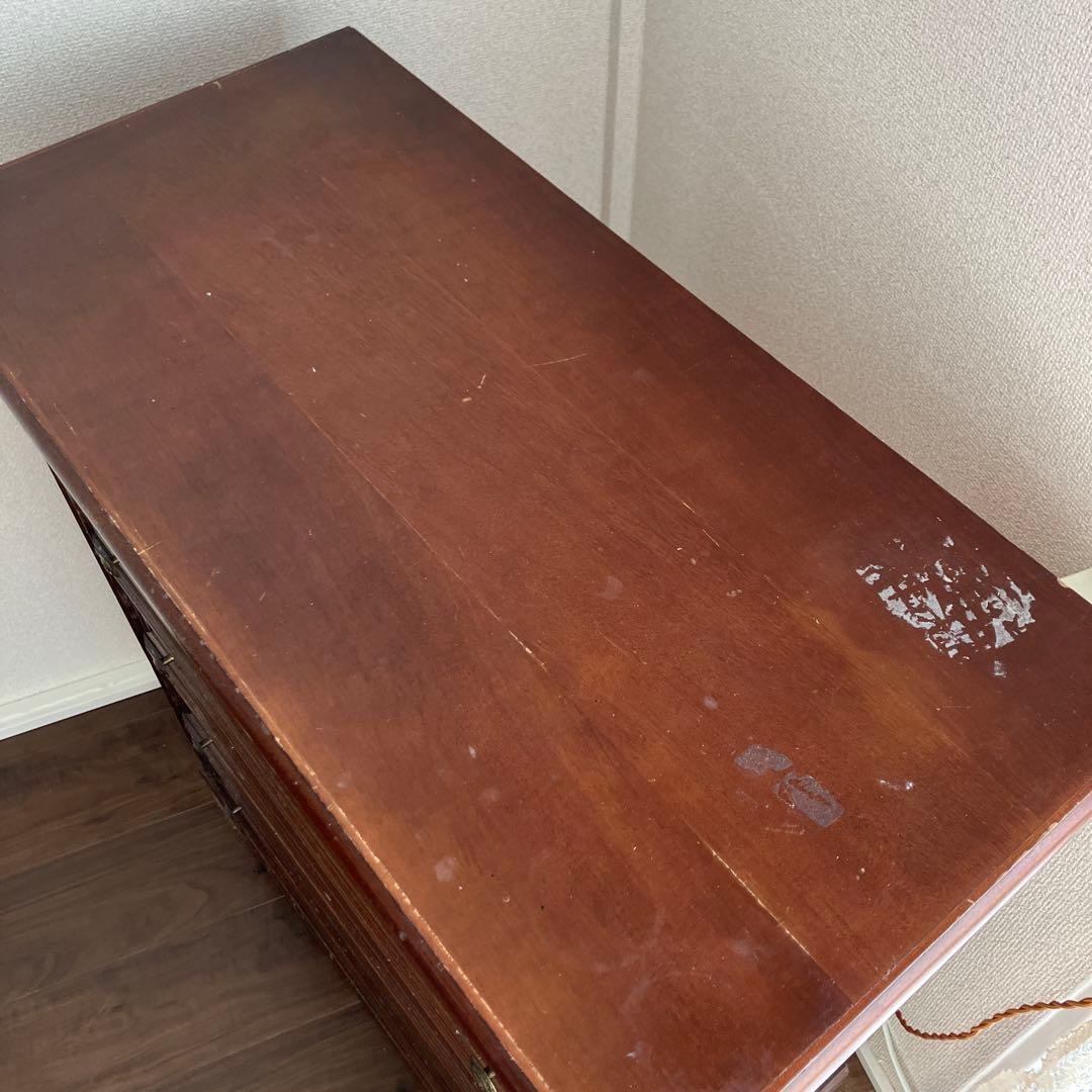 アンティーク 5段チェスト 箪笥 収納 ／イタリア イギリス フランス