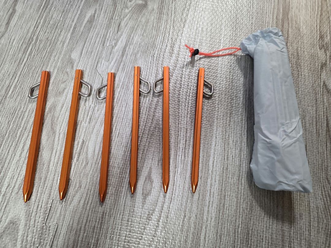 キャンプタープ (空色) スカイフィルム 日陰が作りやすい 五角形 / 2～4人