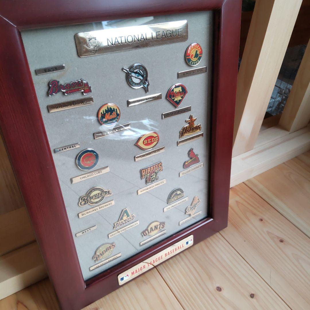 ナショナルリーグ チームロゴ フレーム バッジコレクション