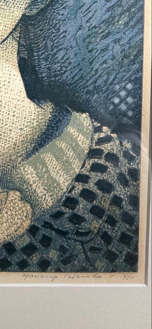 【掘り出し物】【版画】作者不明