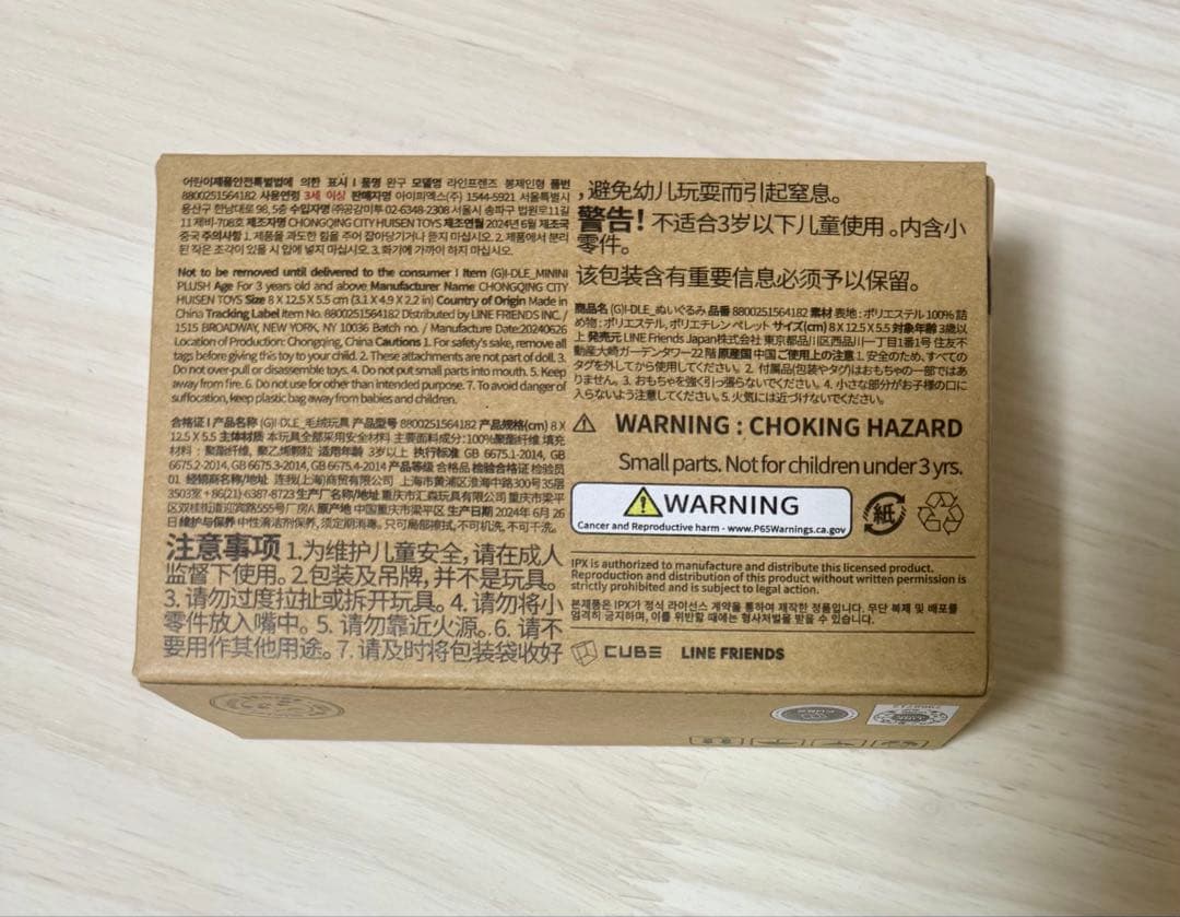 (G)IDLE ミヨン minini ぬいぐるみ 正規品 トレカ付き