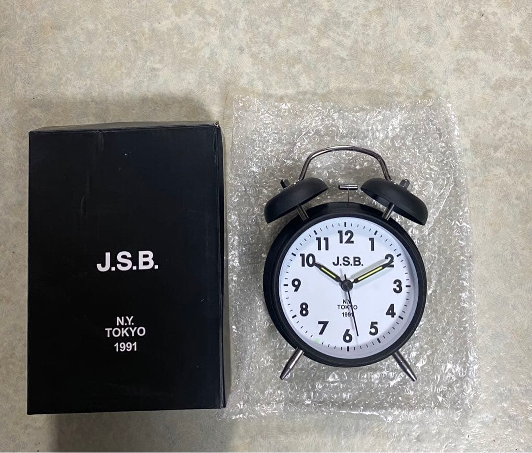 JSB目覚まし時計　　　6300円に変更