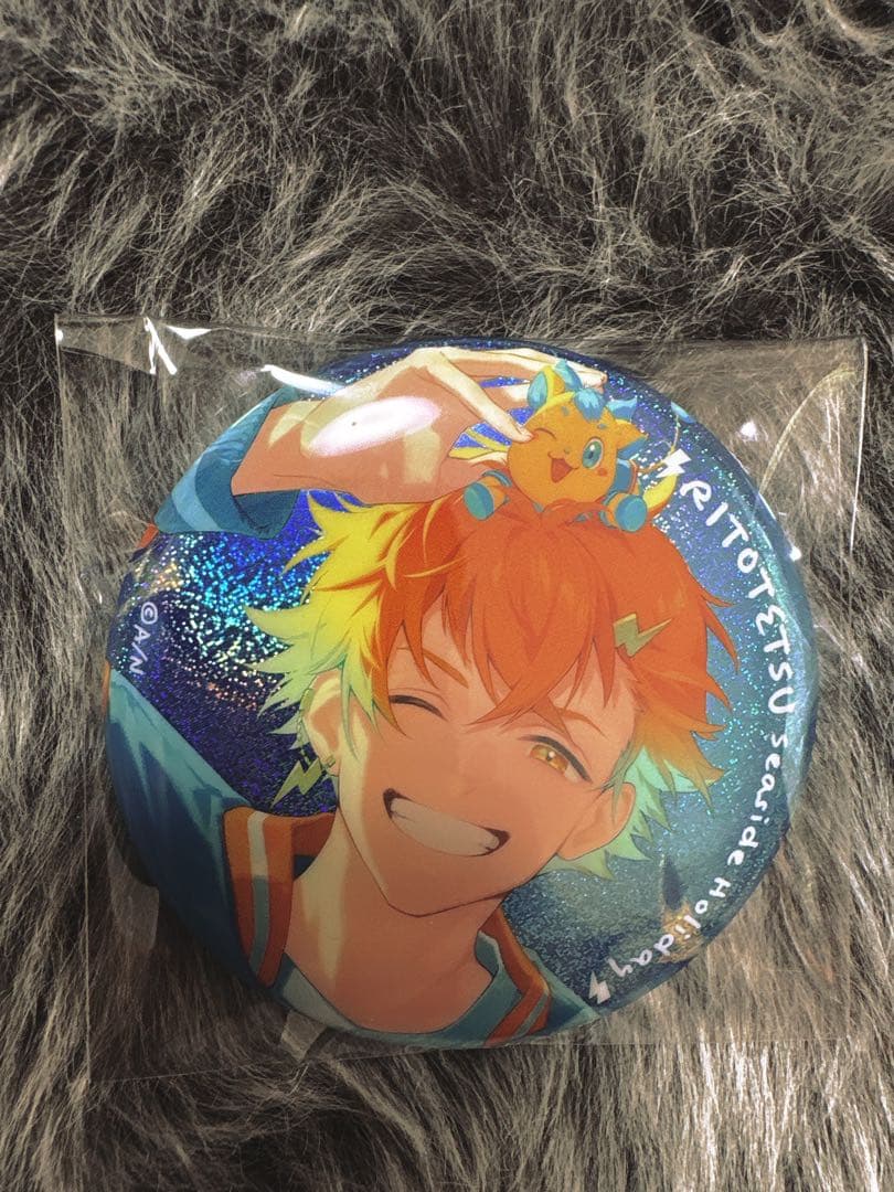 宇佐美リト 缶バッジ リトテツ high