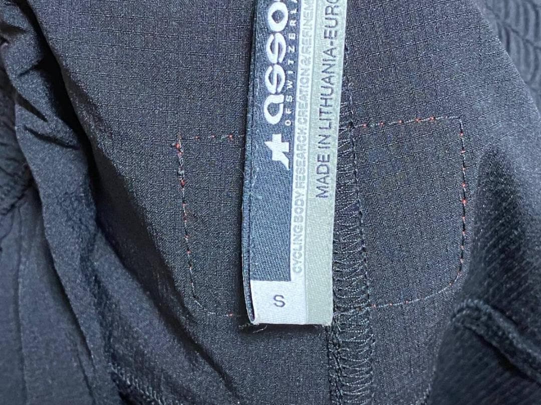 ウェア ASSOS TRACK JACKET & PANTS SIGNATURE S