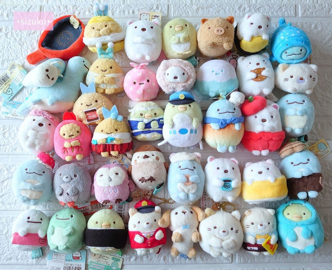 【新品〜美品・40体】すみっコぐらし てのりぬいぐるみ まとめ売り