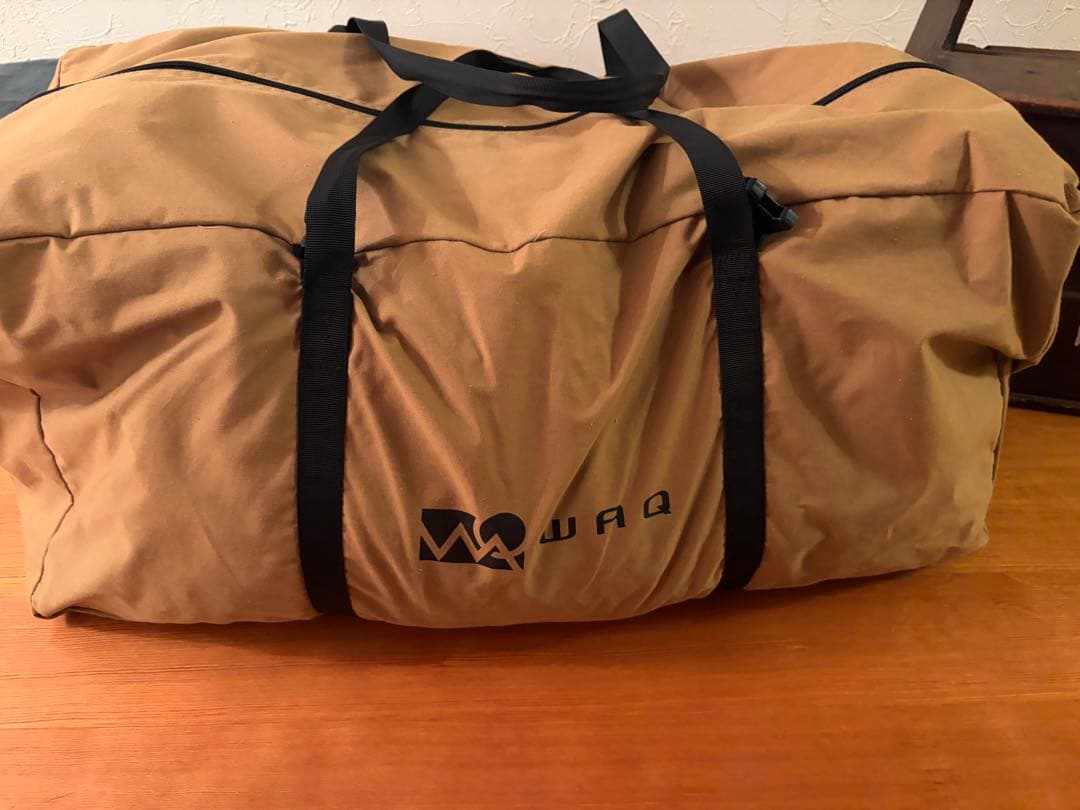 WAQ alpha tc/ft テント本体　グランドシート付属