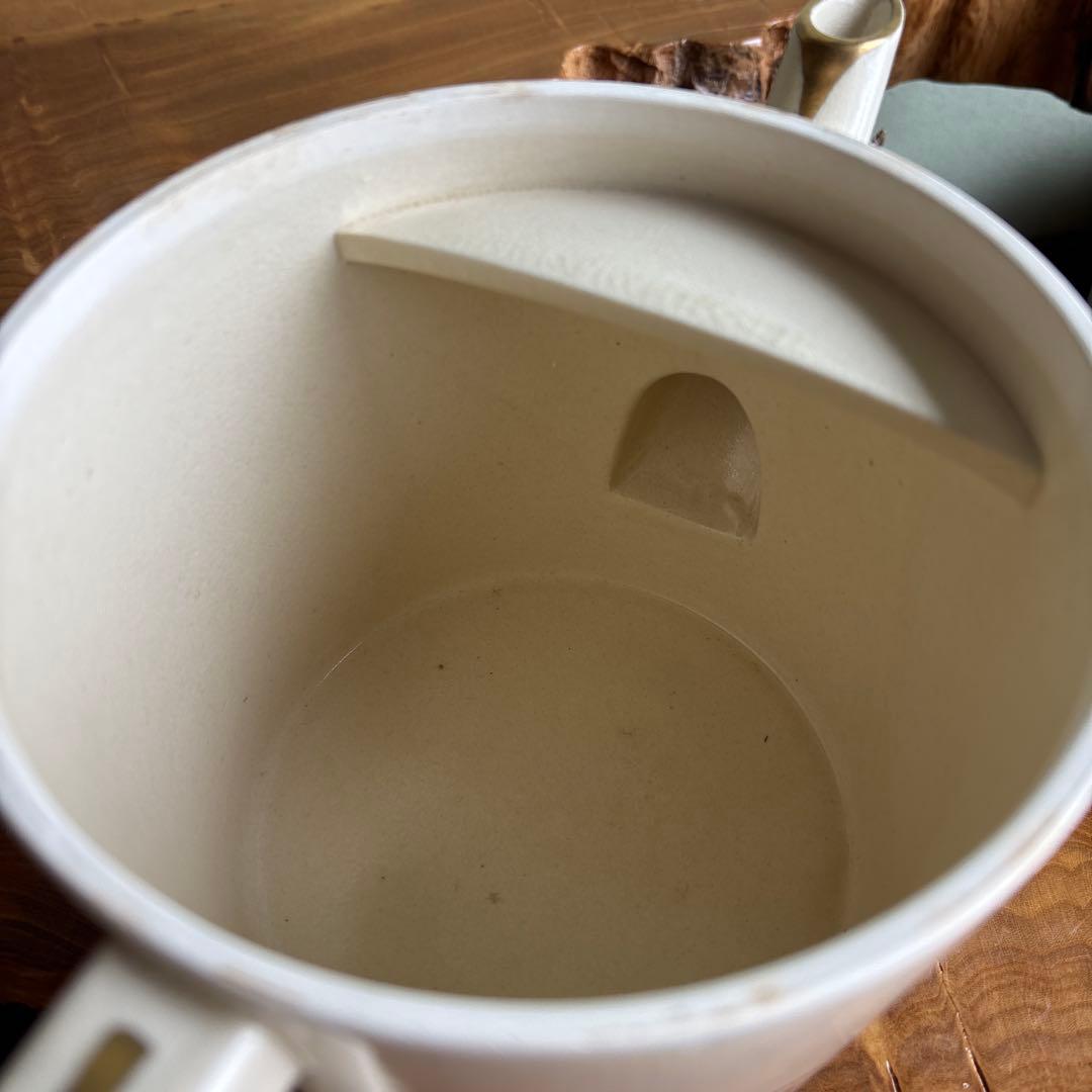 仁清写 水注 宝泉造 泉山窯 茶道具 共箱