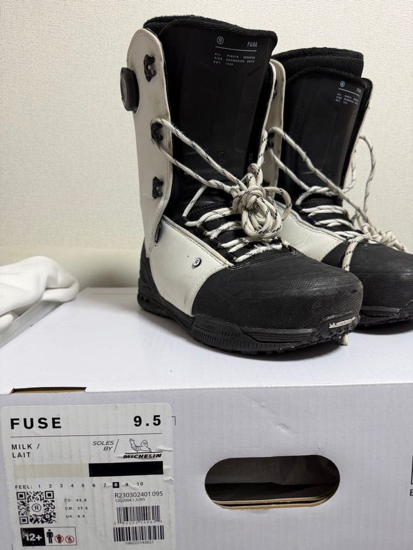 RIDE FUSE スノーボードブーツ 27.5
