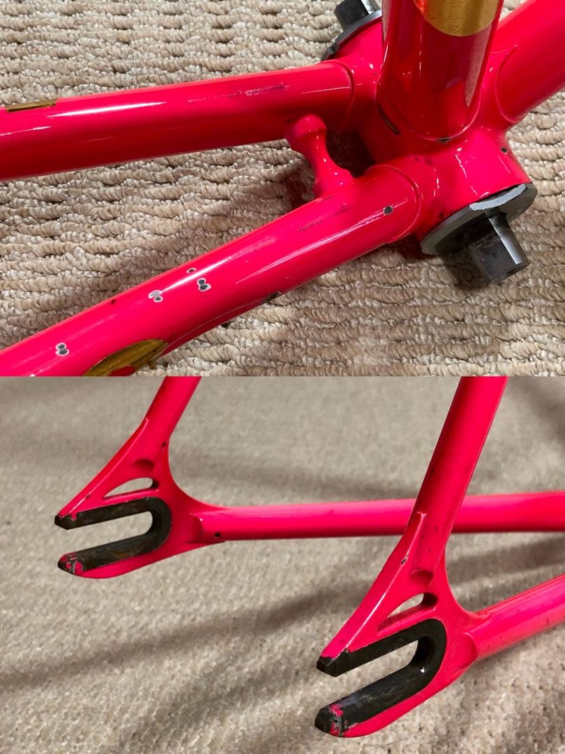 MAKINO ピスト クロモリ フレームセット 競輪 njs マキノ