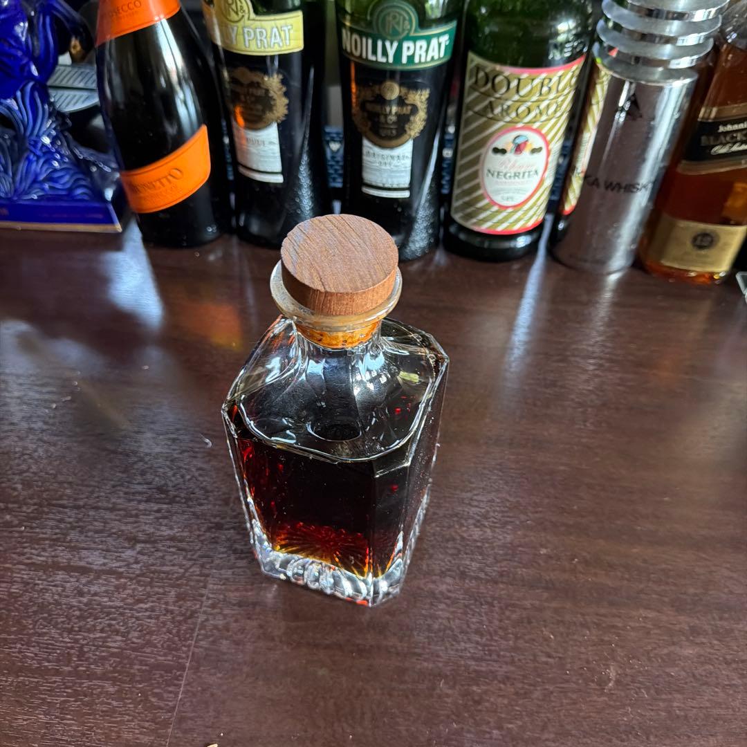 カットガラス デカンタ ブランデー用