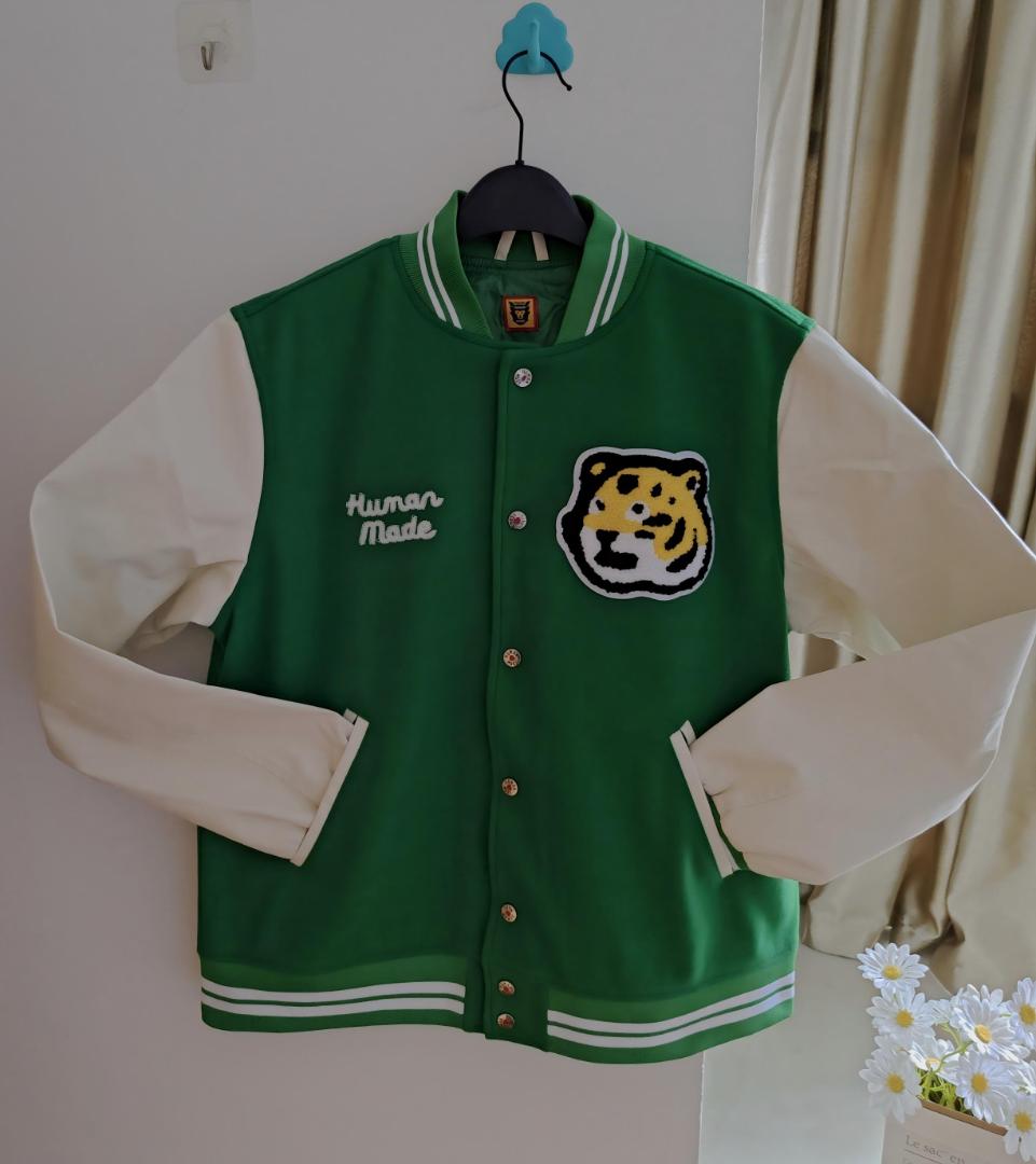 Human Made 緑/白 フリースジャケット