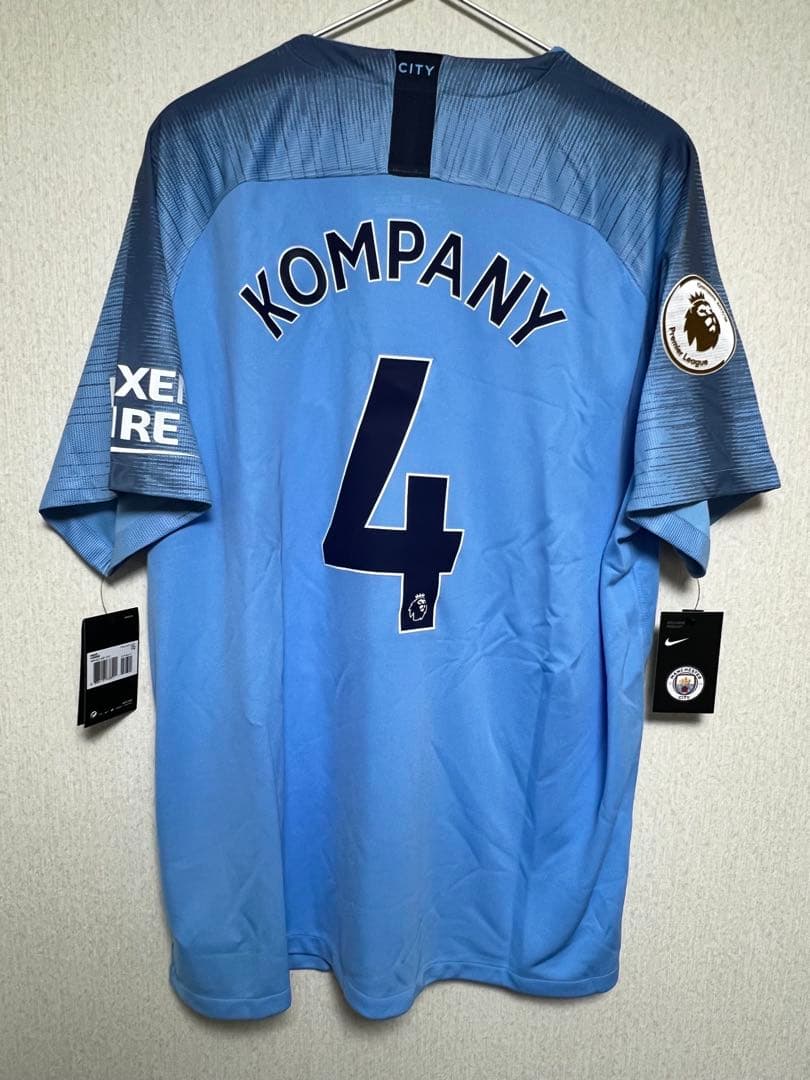 【ユニフォーム】マンチェスター・シティ 18-19 ヴァンサン・コンパニ