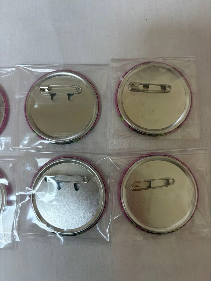 鬼滅の奏刀鍛冶の里編 ランダムジュエル加工缶バッジ 甘露寺蜜璃8点セット