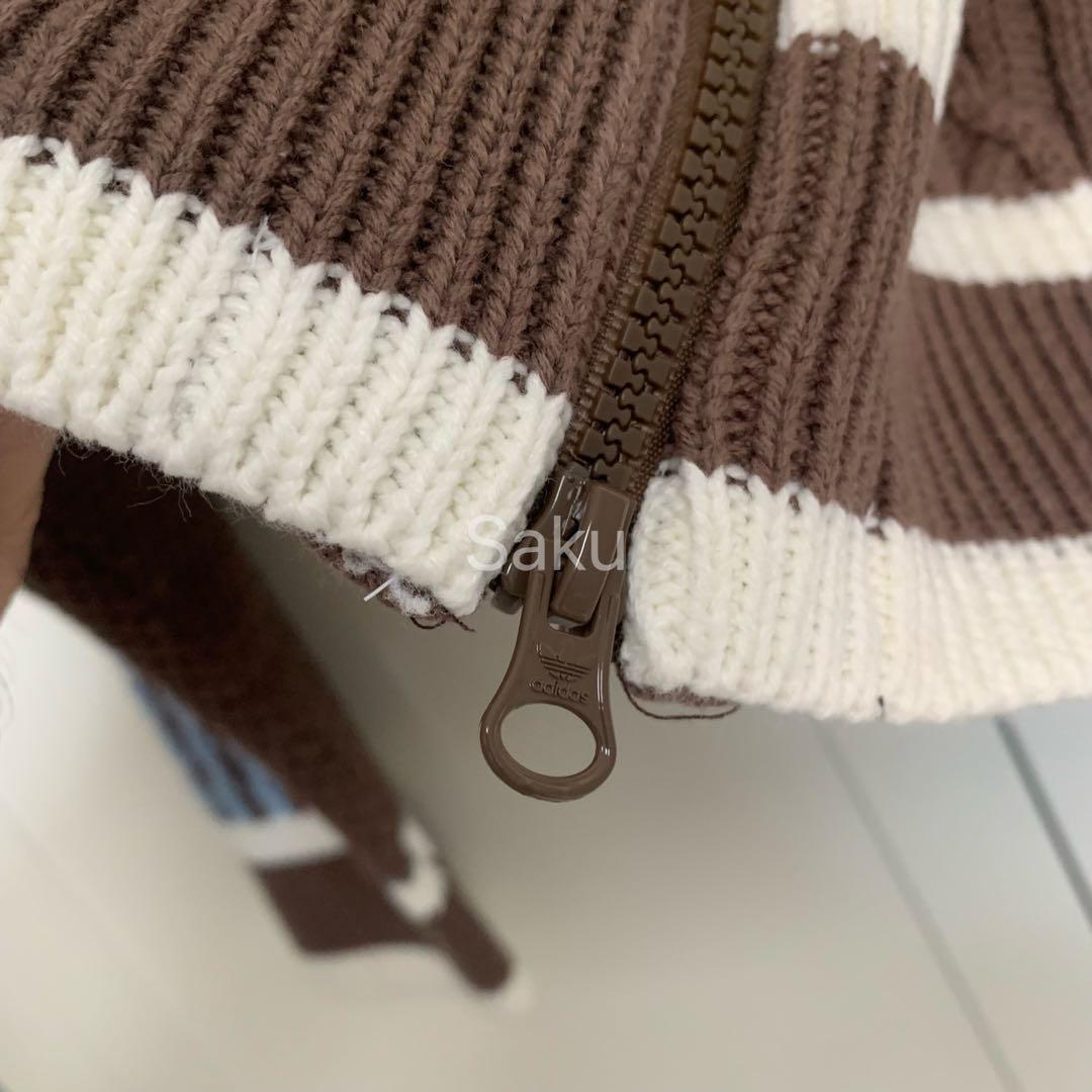 アディダス オリジナルス ニット ジャケット M