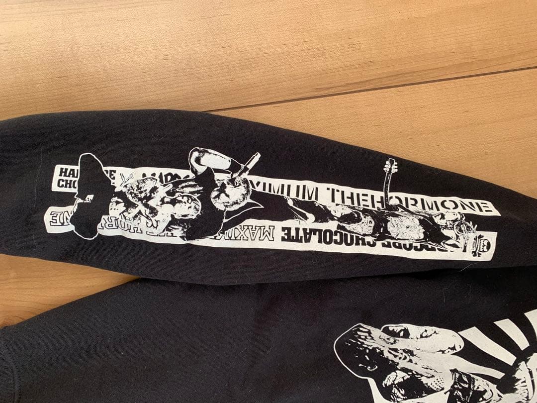 マキシマムザホルモン　ハードコアチョコレートコラボパーカー