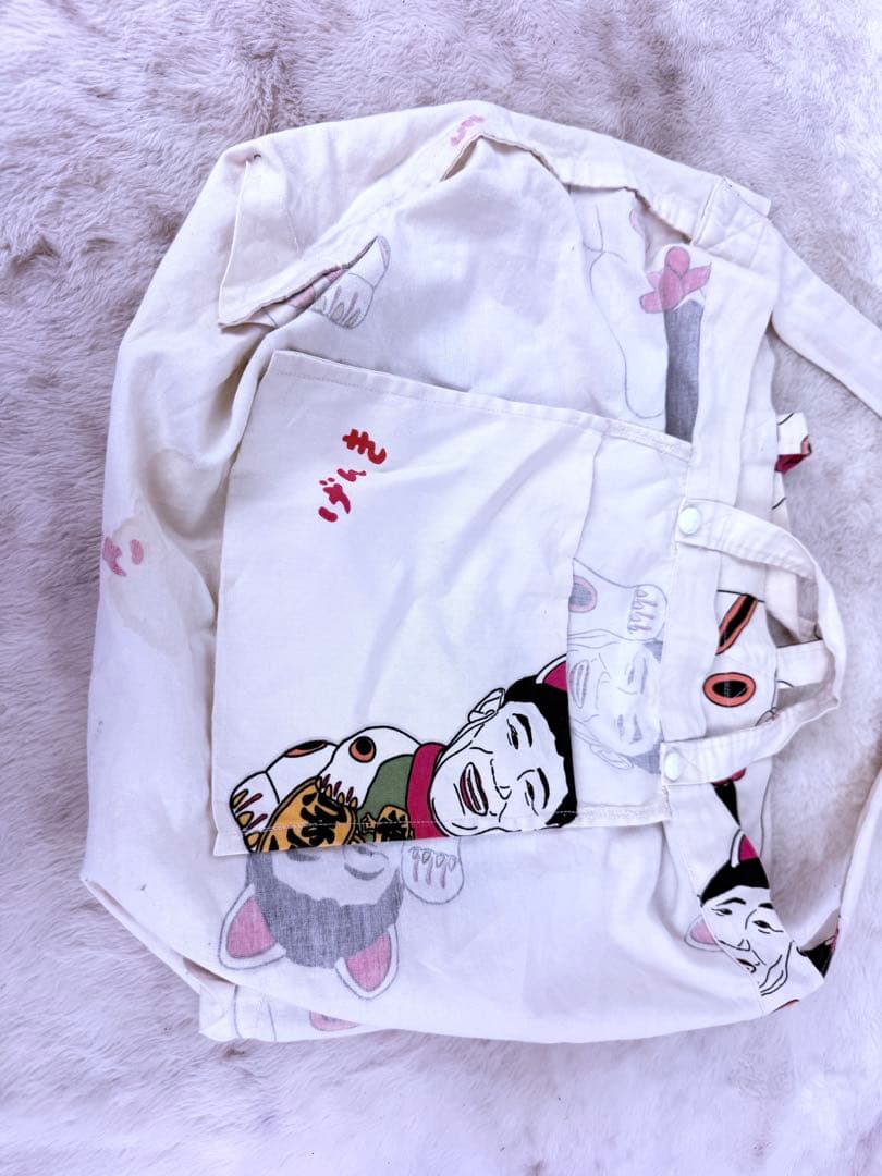 超貴重品！ 当時物 たけし招き トートバッグ エコバッグ 元気が出るTV