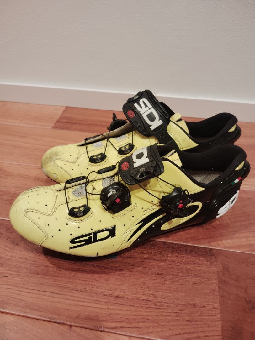 SIDI ロードバイクシューズ イエロー/ブラック