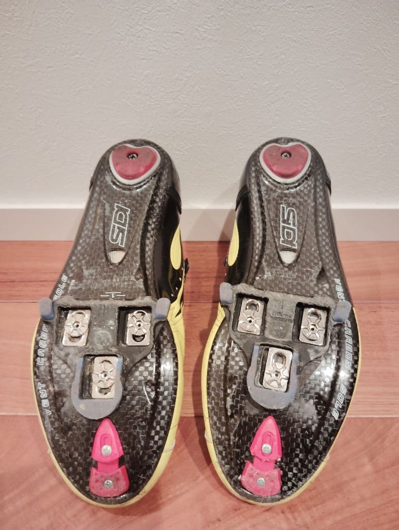 SIDI ロードバイクシューズ イエロー/ブラック