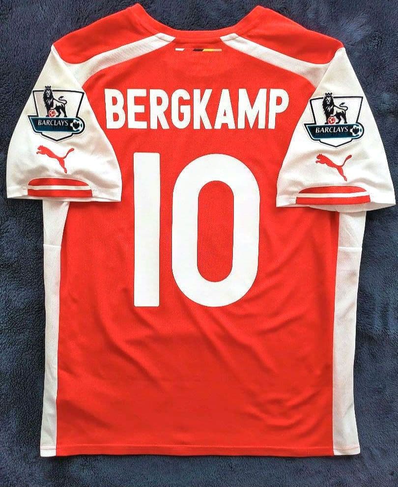 【激レア】アーセナル ベルカンプ 14/15 銅像記念ユニフォーム Lサイズ