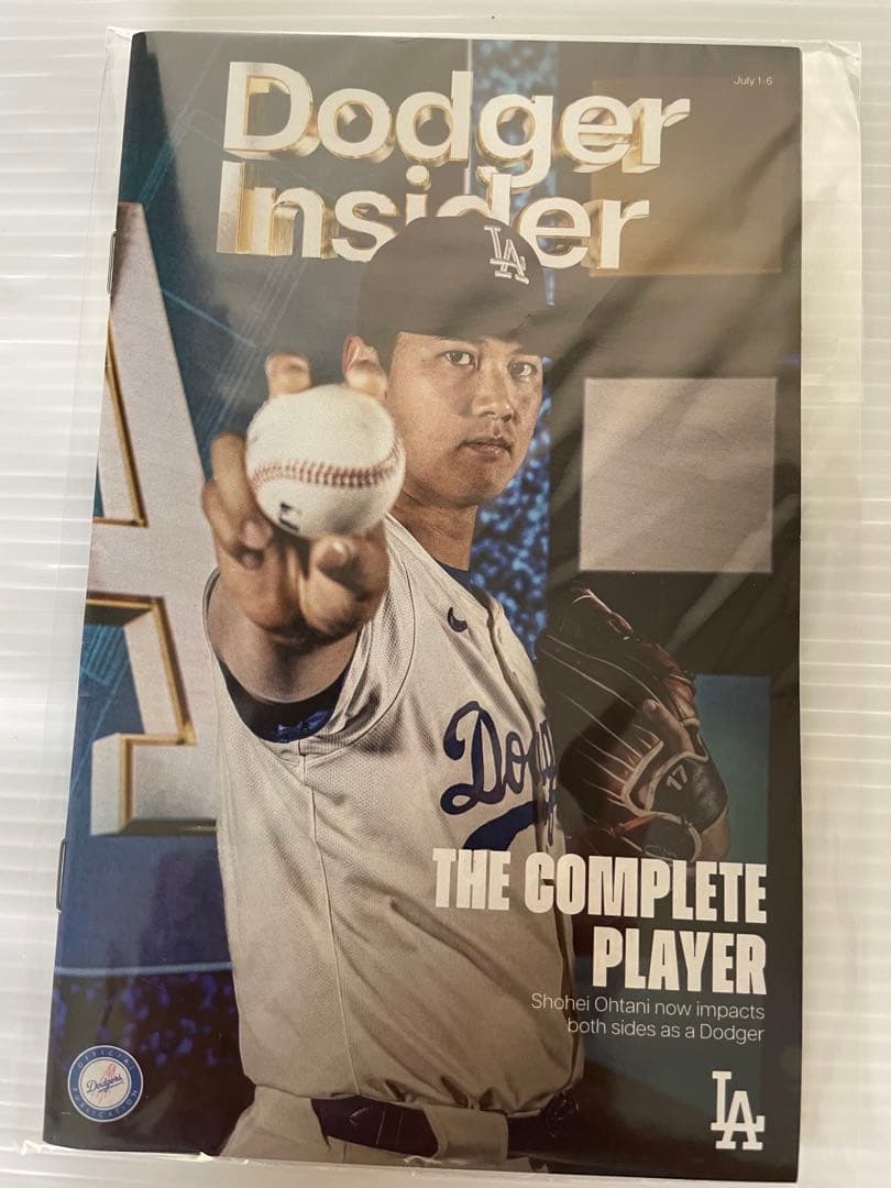 LA Dodgers ストローハット セット　ワンピースコラボ