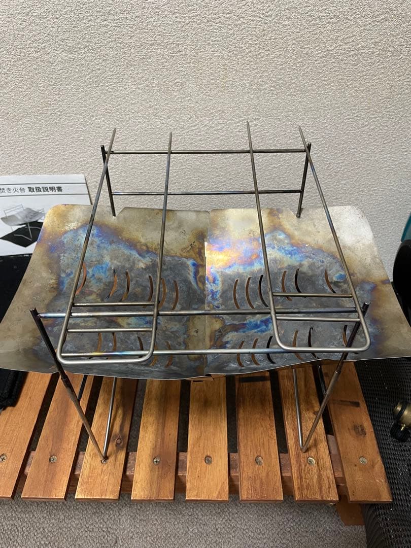 【希少】GLAND FIELD グランドフィールド　チタン　焚き火台