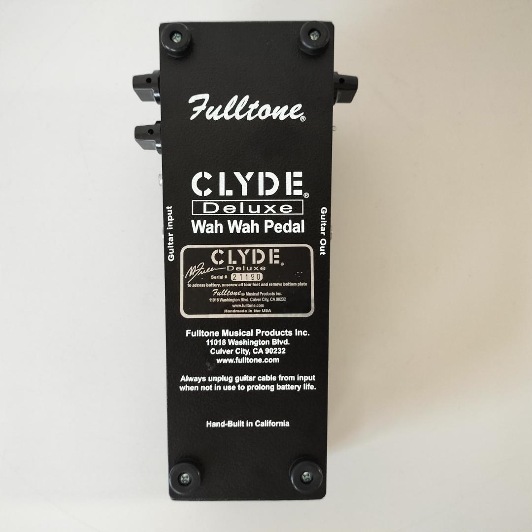 Fulltone CLYDE Deluxe Wah （ワウ・ペダル）